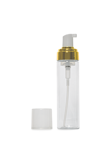 Diptube Foam Bottle with Gold Collar